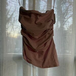 Good American Blush tube style top